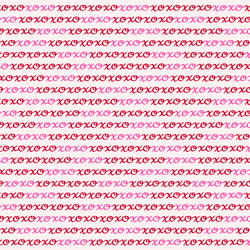 XOXO Stripe in Heartthrob