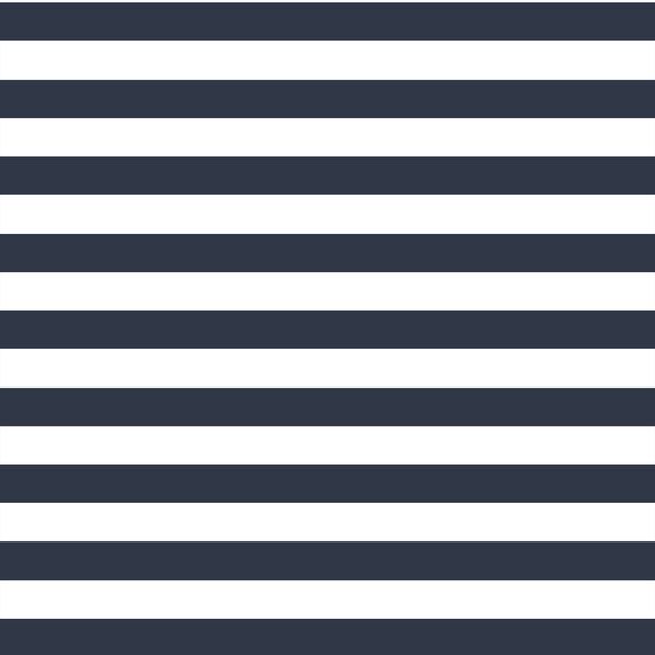 Horizontal Candy Stripe in Eclipse