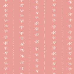 Buzzy Stripe in Coral