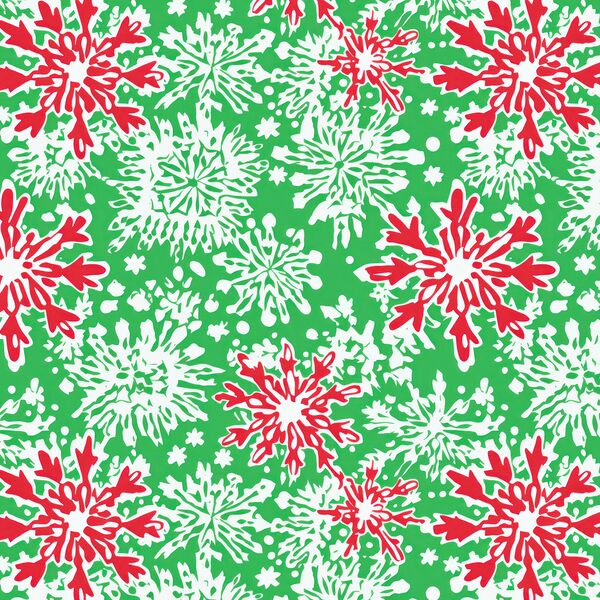 Poinciana Snowflakes in Christmas
