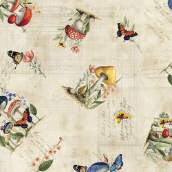 Large Mushroom Toss in Parchment