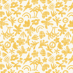 Textured Let's Play in Lemon