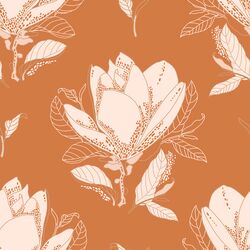 Magnolias in Caramel