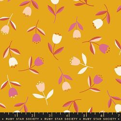 Tiny Tulips in Goldenrod
