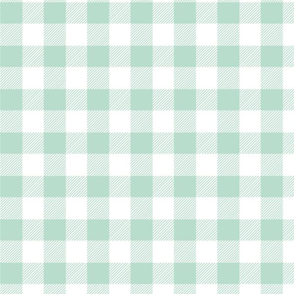 Medium Buffalo Plaid in Mint