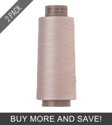 Flesh (9140-0600) - Silk Finish Cotton 40wt - 1600 Yards (2 Pack)