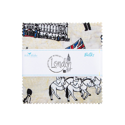 Expressions Batiks 5" Square Pack in Around the World - London