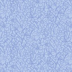 Sketched Daffodils in Bluebonnet