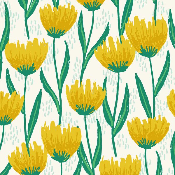 Large Tulip Garden in Cloud