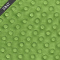 Minky Dimple Dot in Greenery