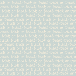 Trick or Treat in Light Blue