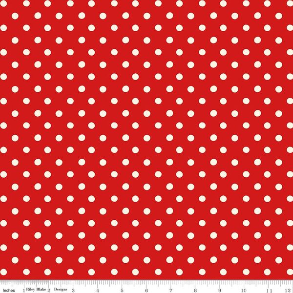 Button Spot in Red