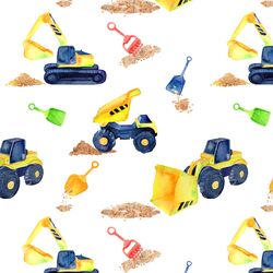 Sandbox Trucks in Summer