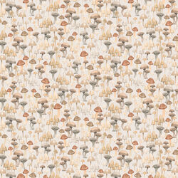 Mushrooms in Light Khaki