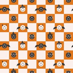 Spooky Check in Halloween