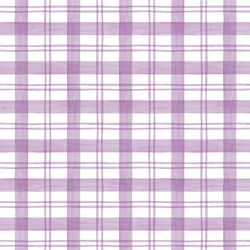Meadow Plaid in Lilac