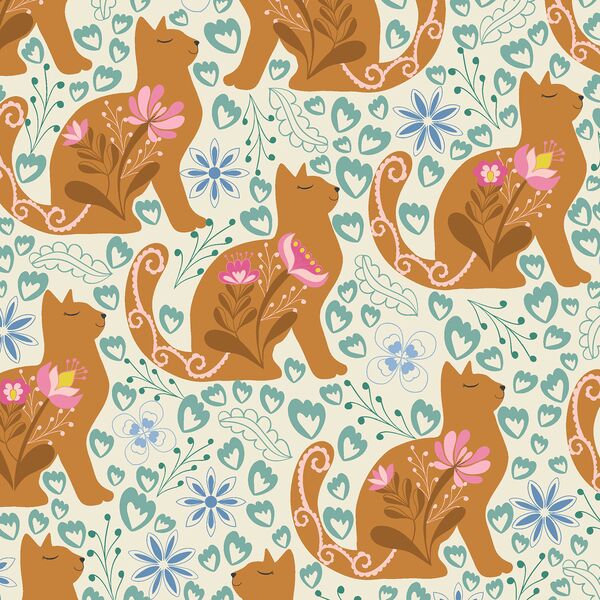 Folksy Meows in Afternoon