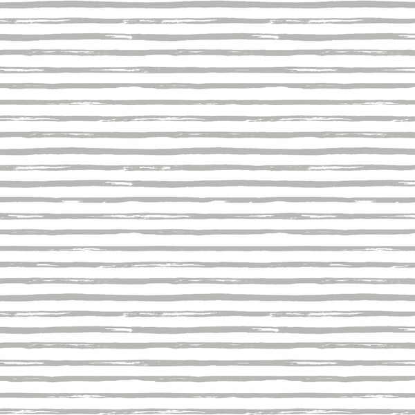 Watercolor Stripe in Pebble
