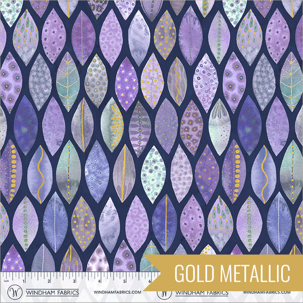 Forage in Indigo Metallic