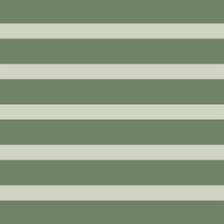 Winter Stripe in Pine Green
