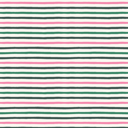 Yuletide Stripe in Sachet Pink