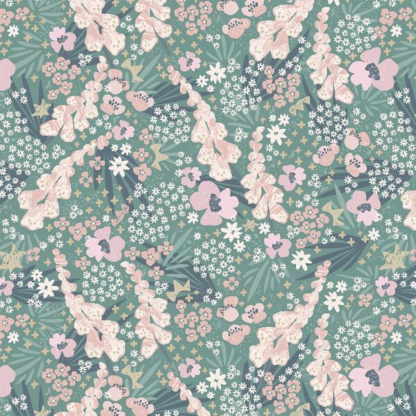 Midsummer in Dusty Jade