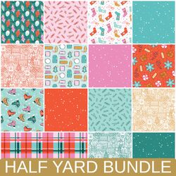 Jolly Tidings Half Yard Bundle