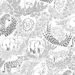 Zoo Garden in Grassland