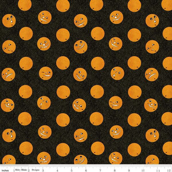 Jack-O-Latern Balloons in Black