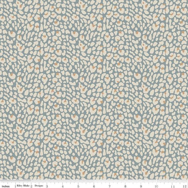 Leopard in Blue