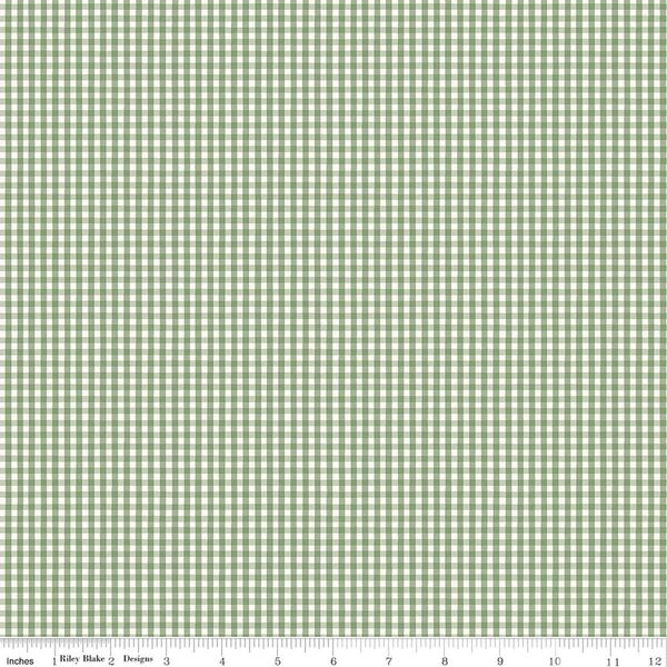 Gingham in Green