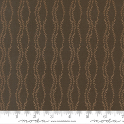 Vine Stripe in Dark Moss