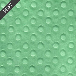 Minky Dimple Dot in Dark Seaglass