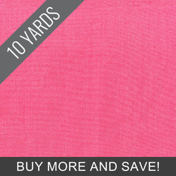 Artisan Cotton Yarn-Dye in Hot Pink Pink - 10 Yard Bolt