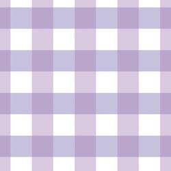 Large Gingham in Lovely Lilac