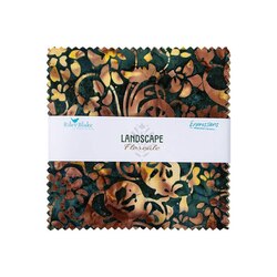 Expressions Batiks 5" Square Pack in Landscape Floreale