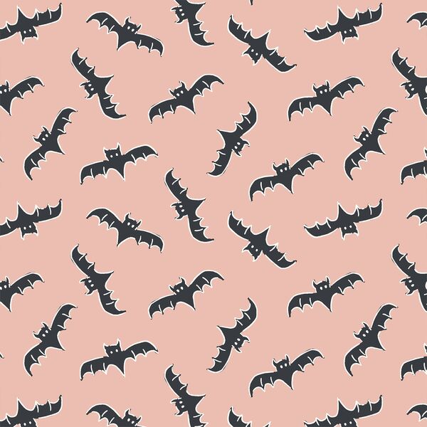 Totally Batty in Powder Peach