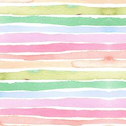 Summer Stripes in Melon