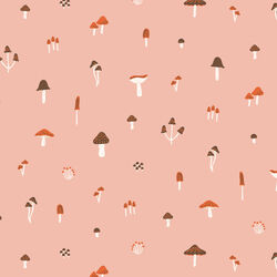 March of the Mushrooms in Pink