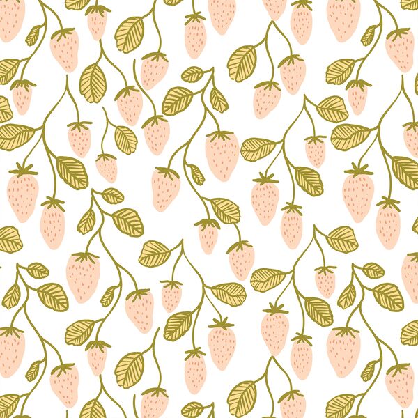 Strawberries in Blush