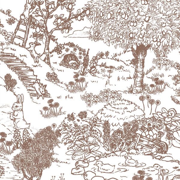 Large Playground Toile in Bark