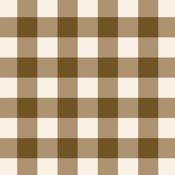 Gingham in Cocoa