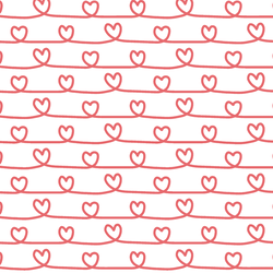 Large Heart Lines in Love