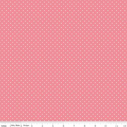Swiss Dot in Sugar Pink