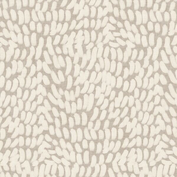 Large Brushstrokes in Dove Grey
