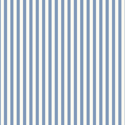 Vertical Spring Stripe in Bluebell