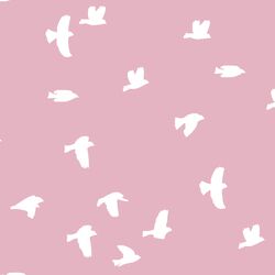 Flock Silhouette in Carnation
