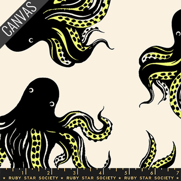 Mystery Food Canvas in Neon Yellow