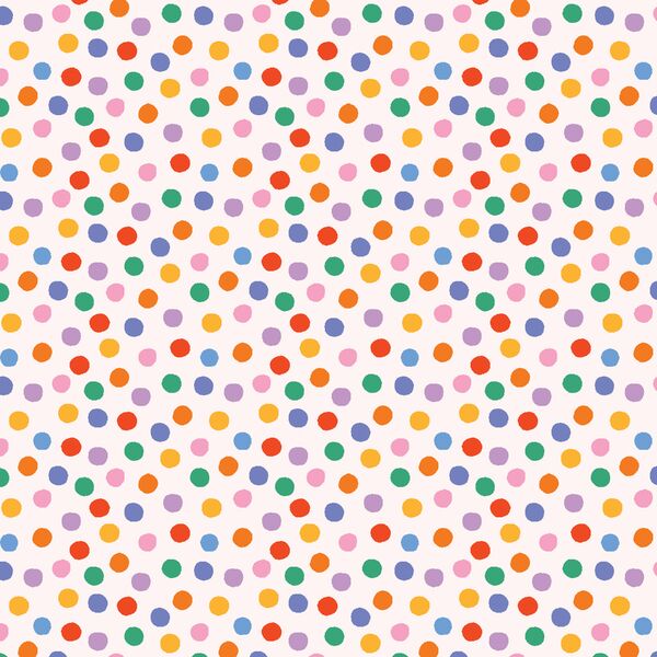 Paint Dots in Paper White