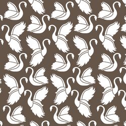 Swan Silhouette in Timber